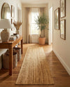Woven Seaside Elegance Collection Area Rug - Coastline Runner Natural  lifestyle 44