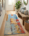 Urban Terrace Collection Area Rug -  Arbour Runner Multi  lifestyle 63