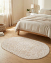 Andes Summit Collection Area Rug -  Lanín Oval Beige  lifestyle 73