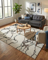 Brighton Terrace Collection Area Rug -  Aldrington Rectangle Ivory  lifestyle 24