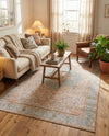 Heritage Elegance Collection Area Rug -  Windsor (Light Brown) Rectangle Light Brown  lifestyle 9