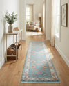 Arcadia Rugs Collection Area Rug - Eden (Aqua and Blue) Runner Aqua and Blue  lifestyle 59