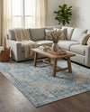 Coastal Haven Collection Area Rug -  Marina Rectangle Blue  lifestyle 10