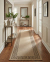 Sahara Sands Collection Area Rug -  Elephantine Runner Natural  lifestyle 75