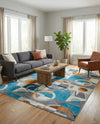 Urban Terrace Collection Area Rug -  Loggia Rectangle Multi  lifestyle 21