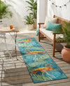Seaside Haven Rugs Collection Area Rug -  Tidepool Runner Multi  lifestyle 60