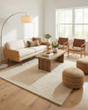 Lana Tasmanian Wool Collection Area Rug - Waitomo Rectangle Ivory  lifestyle 58