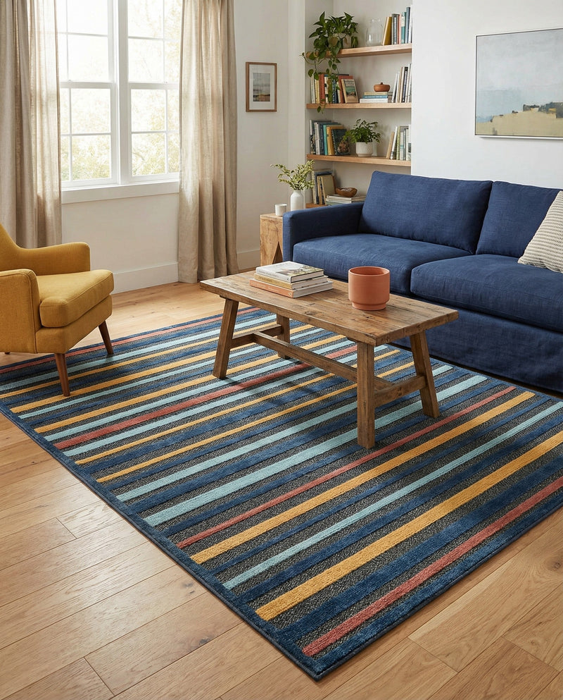 Caribbean Terrace Collection Area Rug -  Martinique Rectangle Charcoal  lifestyle 17