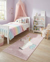 Wonder Tykes Collection Area Rug -  Tangle Runner Pink  lifestyle 34