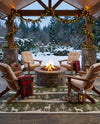 Garden Festivity Collection Area Rug - Evergreen Rectangle Green  lifestyle 20