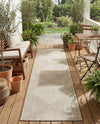 Urban Terrace Collection Area Rug -  Chelsea (Gray) Runner Gray  lifestyle 76