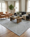 Savannah Pergola Collection Area Rug -  Eden Rectangle Light Gray  lifestyle 38