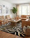 Savannah Sojourn Collection Area Rug -  Kilimanjaro Rectangle Black  lifestyle 12