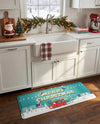 Cozy Mat Collection Area Rug -  Quietude Rectangle Blue  lifestyle 5