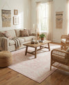 Tribal Terrace Treasures Collection Area Rug -  Incan Isle (Pink) Rectangle Pink  lifestyle 8