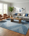 Urban Terrace Collection Area Rug -  Chelsea (Blue) Rectangle Blue  lifestyle 9