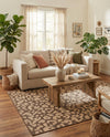 Sahara Sands Collection Area Rug -  Buto Rectangle Brown  lifestyle 28