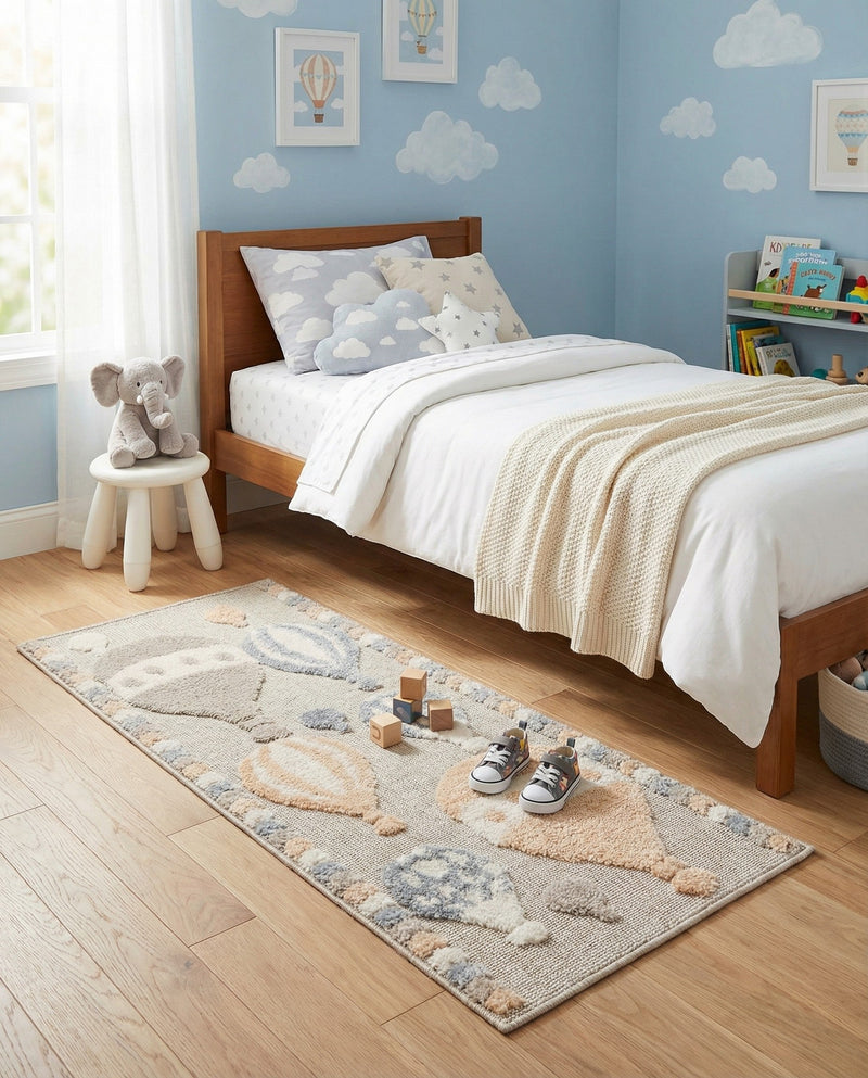 Wonder Tykes Collection Area Rug -  Joyscape Runner Multi  lifestyle 50