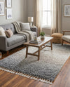 Cozy Cove Shag Collection Area Rug -  Lagoon Rectangle Gray  lifestyle 14