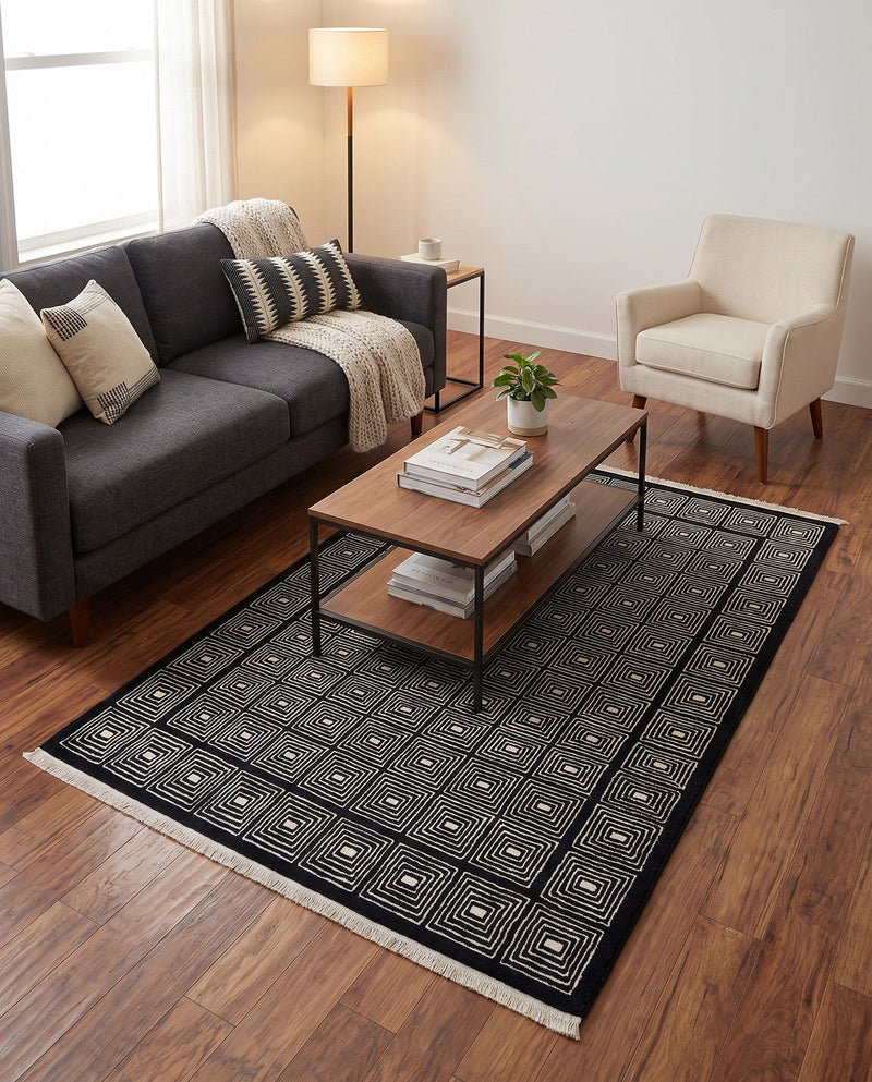 Aravalli Collection Area Rug -  Jaipur Rectangle Midnight Blue  lifestyle 52