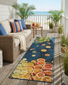 Seaside Haven Rugs Collection Area Rug -  Dunes Runner Multi  lifestyle 55