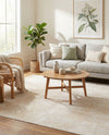 Bazaar Chic Collection Area Rug -  Agadir Rectangle Ivory  lifestyle 11