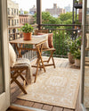 Tribal Terrace Treasures Collection Area Rug -  Incan Isle (Natural) Rectangle Natural  lifestyle 26