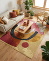 Urban Terrace Collection Area Rug -  Skyline Rectangle Multi  lifestyle 6