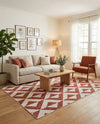 Urban Oasis Rugs Collection Area Rug -  Highrise (Rust Red) Rectangle Rust Red  lifestyle 20