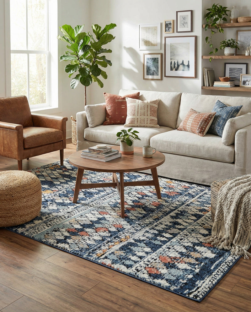 Tangier Treasures Collection Area Rug -  Marrakech Rectangle Multi  lifestyle 11