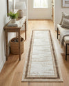 Coastal Haven Collection Area Rug -  Mariner Runner Ivory  lifestyle 25