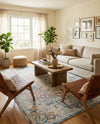 Coastal Haven Collection Area Rug - Seabreeze (Multi) Rectangle Multi  lifestyle 12