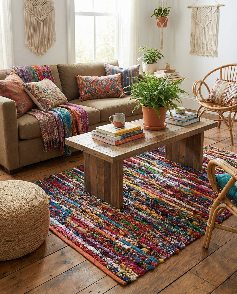 Woven Udaipur Collection Area Rug - Jaipur Rectangle Multi  lifestyle 5