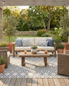 Urban Oasis Rugs Collection Area Rug -  Boulevard (Ivory) Rectangle Ivory  lifestyle 8