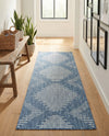 Urban Terrace Collection Area Rug -  Chelsea (Blue) Runner Blue  lifestyle 31