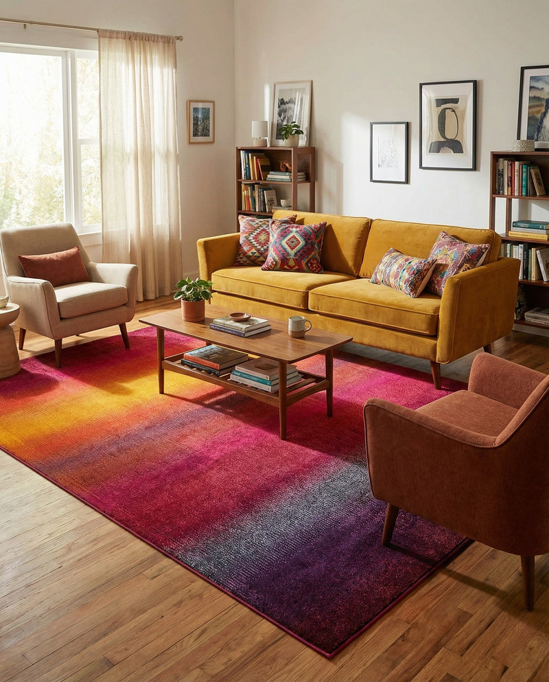 Marrakesh Elegance Collection Area Rug -  Azrou Rectangle Multi  lifestyle 8