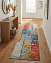 Urban Terrace Collection Area Rug -  Arbour Runner Multi  lifestyle 66