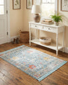 Arcadia Rugs Collection Area Rug -  Olympus Rectangle Blue  lifestyle 31