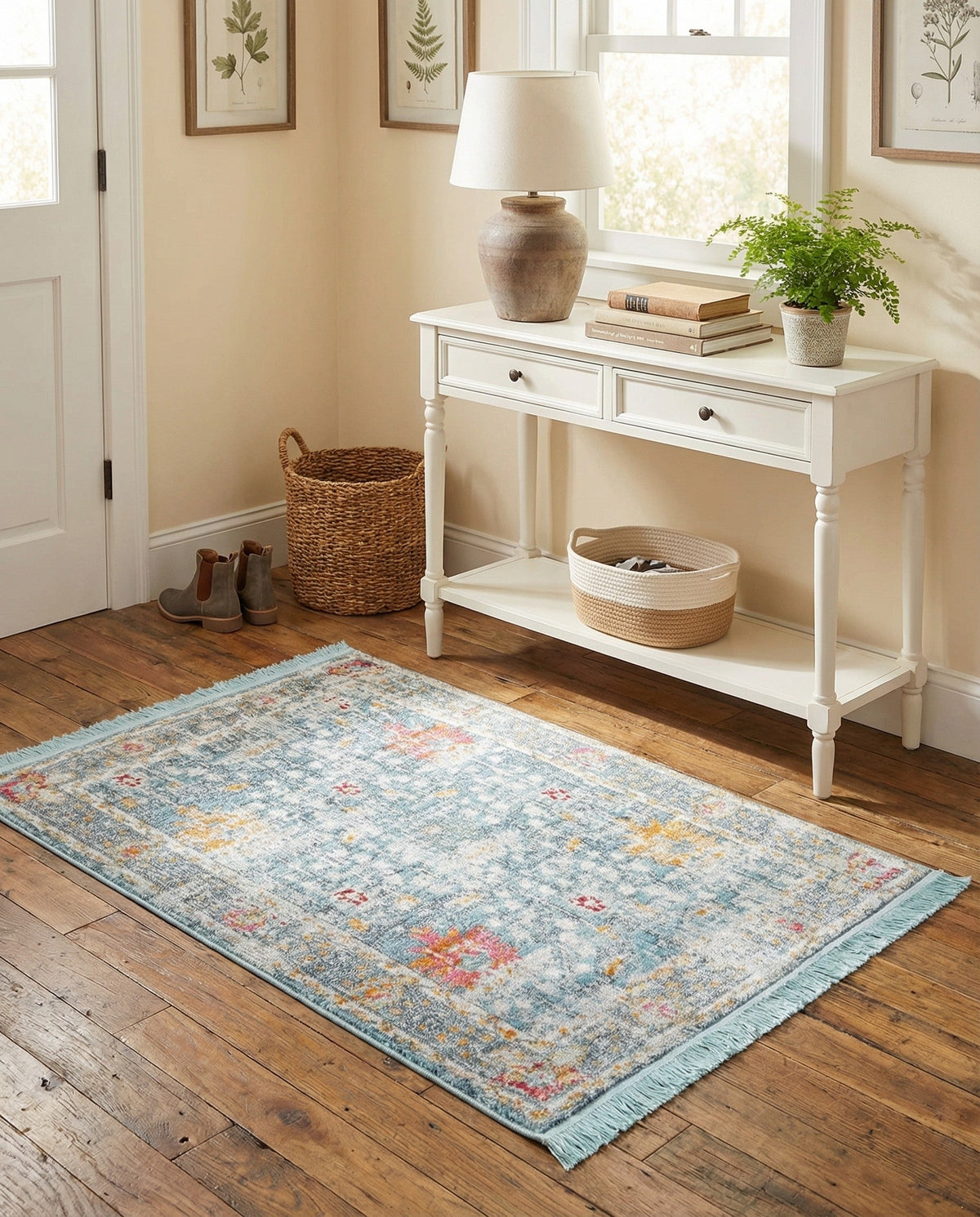Arcadia Rugs Collection Area Rug -  Olympus Rectangle Blue  lifestyle 31