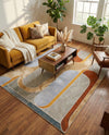 Urban Terrace Collection Area Rug -  Deck Rectangle Multi  lifestyle 4