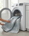 Aegean Elegance Washables Collection Area Rug -  Delos Rectangle Gray Green  lifestyle 39
