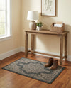 Patio Heritage Collection Area Rug -  Charleston (Charcoal Gray) Rectangle Charcoal Gray  lifestyle 19