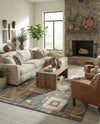 Savannah Sojourn Collection Area Rug -  Tsavo Rectangle Multi  lifestyle 16