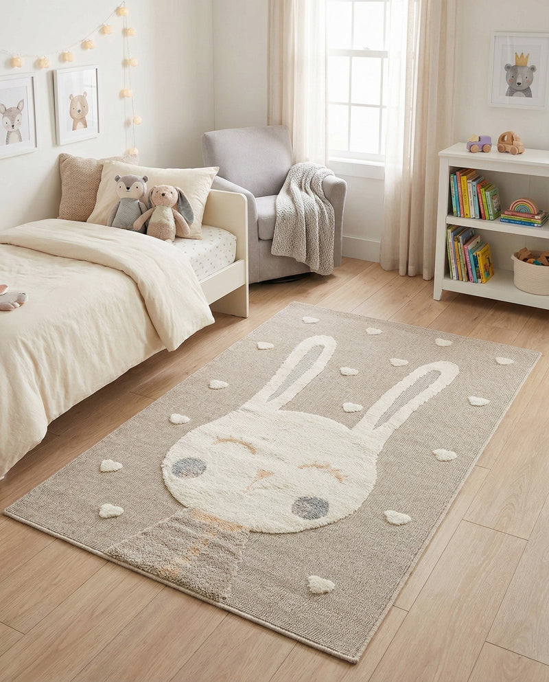 Wonder Tykes Collection Area Rug -  Blisswood Rectangle Peach Blossom  lifestyle 12