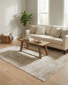 Coastal Manor Collection Area Rug -  Wavecrest Rectangle Beige  lifestyle 12