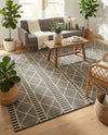 Savannah Pergola Collection Area Rug -  Glade Rectangle Black  lifestyle 9