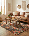 Savannah Threads Collection Area Rug - Yosemite Rectangle Multi  lifestyle 10