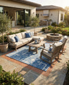 All-Weather Floor Shield Collection Rug Pad - Terracotta Rectangle Brown  lifestyle 5