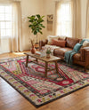 Sedona Vista Collection Area Rug -  Anasazi Rectangle Multi  lifestyle 15