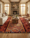 Safari Escape Rugs Collection Area Rug -  Kalahari Rectangle Multi  lifestyle 42